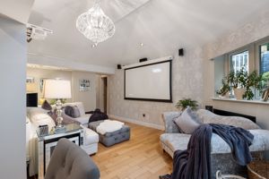 Dining room/family/cinema room- click for photo gallery